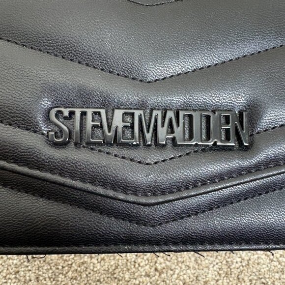 Steve Madden  Black Wallet Clutch NWT - Picture 6 of 16